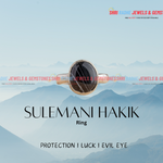Premium Synthetic Sulemani Hakik Ring & Locket (Activated with Certificate) 💯