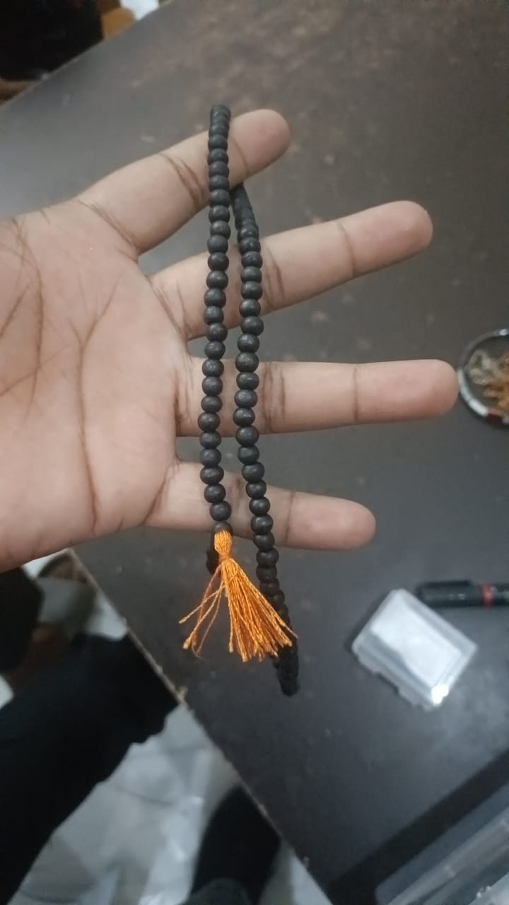 Original Karungali Malai – 108 Beads Govt. Certified Ebony Wood📿